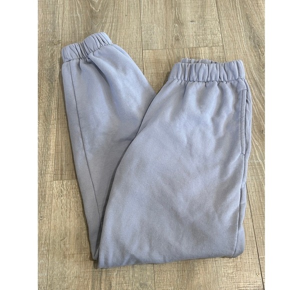 Brandy Melville Pants - Brandy Melville Rosa Light Blue Sweatpants